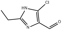 2-Ethyl-5-chloro-1H-imidazole-4-carbaldehyde 구조식 이미지