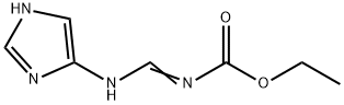 카르밤산,[(1H-이미다졸-4-일아미노)메틸렌]-,에틸에스테르(9CI) 구조식 이미지
