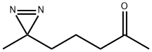 2-Pentanone, 5-(3-methyl-3H-diazirin-3-yl)- (9CI) 구조식 이미지