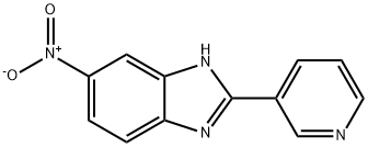 5-NITRO-2-(3-PYRIDINYL)-1H-BENZIMIDAZOLE Structure