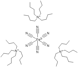 TETRABUTYLAMMONIUM HEXACYANOFERRATE(III) Structure