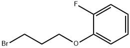 1-(3-BROMOPROPOXY)-2-FLUOROBENZENE Structure