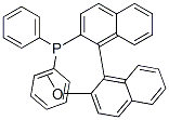 (S)-2-Diphenylphosphino-2'-methoxyl-1,1'-binaphthyl Structure