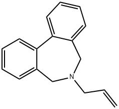 6-allyl-6,7-dihydro-5H-dibenz[c,e]azepine  Structure