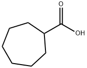 Cycloheptanecarboxylic acid 구조식 이미지