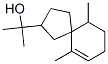 2-(6,10-dimethyl-2-spiro[4.5]dec-9-enyl)propan-2-ol 구조식 이미지
