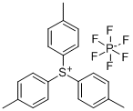 TRI-P-TOLYLSULFONIUM HEXAFLUOROPHOSPHATE Structure