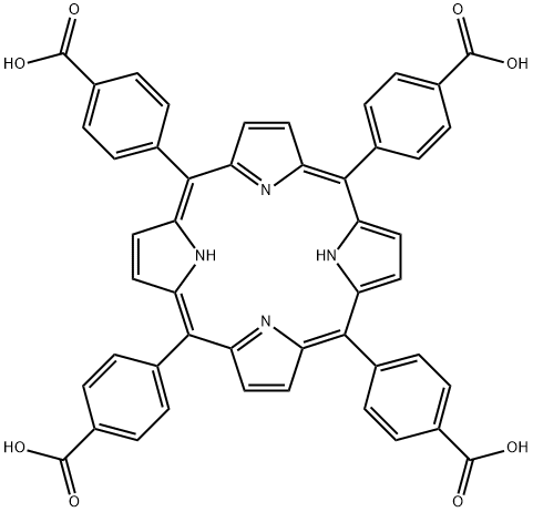 meso-Tetra(4-carboxyphenyl)porphine Structure