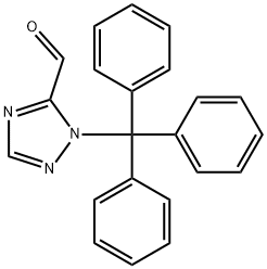 1-TRITYL-1H-1,2,4-TRIAZOLE-5-CARBALDEHYDE Structure