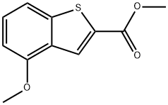 4-METHOXY-BENZO[B]티오펜-2-카복실산메틸에스테르 구조식 이미지