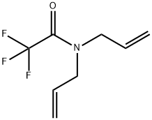 N,N-DIALLYL-2,2,2-트리플루오로아세트아미드 구조식 이미지