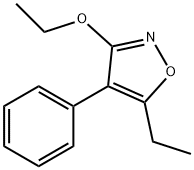이속사졸,3-에톡시-5-에틸-4-페닐-(9CI) 구조식 이미지