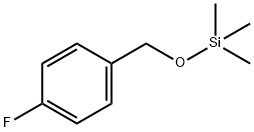 p-Fluorobenzyloxytrimethylsilane Structure