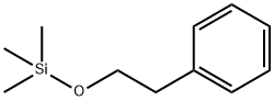 [2-(Trimethylsiloxy)ethyl]benzene Structure