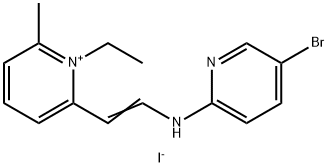 1463-95-2 2-[2-[(5-bromo-2-pyridyl)amino]vinyl]-1-ethyl-6-methylpyridinium iodide 