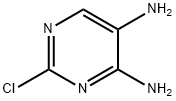 2-CHLORO-4,5-DIAMINOPYRIMIDINE 구조식 이미지