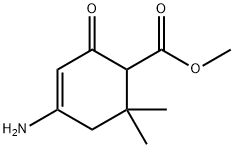 3-Cyclohexene-1-carboxylicacid,4-amino-6,6-dimethyl-2-oxo-,methylester 구조식 이미지