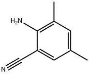 2-AMINO-3,5-DIMETHYL-BENZONITRILE Structure