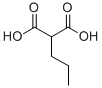 PROPYLMALONIC ACID 구조식 이미지