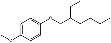 1-((2-ETHYLHEXYL)OXY)-4-METHOXYBENZENE Structure