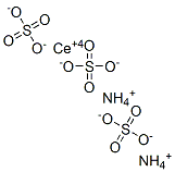 diammonium cerium(4+) trisulphate Structure