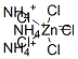 triammonium pentachlorozincate(3-) Structure