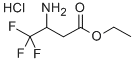 ETHYL-3-AMINO-4,4,4-TRIFLUOROBUTYRATE HYDROCHLORIDE Structure