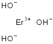 erbium trihydroxide  Structure
