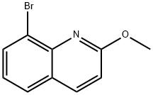 8-BROMO-2-METHOXYQUINOLINE 구조식 이미지