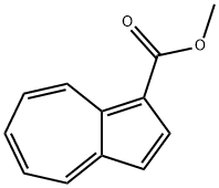 1-Azulenecarboxylic acid methyl ester Structure