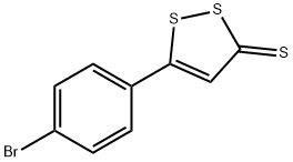 5-(4-브로모-페닐)-[1,2]디티올-3-티온 구조식 이미지
