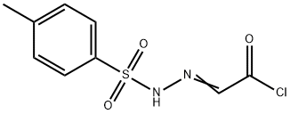 GLYOXYLYLCHLORIDEP-톨루엔설포닐하이드라존 구조식 이미지