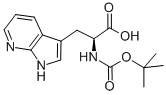 BOC-L-7-AZATRP Structure