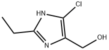 (5-CHLORO-2-ETHYL-1H-IMIDAZOL-4-YL)-METHANOL Structure