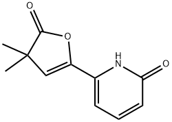 6-(3,3-dimethyl-2-oxo-2,3-dihydro-5-furanyl)-2-pyridone Structure