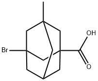 3-BROMO-5-METHYLADAMANTANE-1-CARBOXYLIC ACID Structure