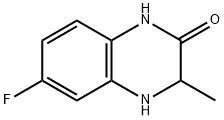 2(1H)-Quinoxalinone,6-fluoro-3,4-dihydro-3-methyl-(9CI) 구조식 이미지