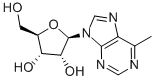 6-methylpurine riboside Structure