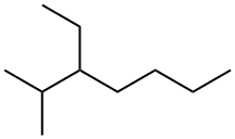 3-ETHYL-2-METHYLHEPTANE Structure