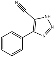 5-페닐-3H-[1,2,3]트리아졸-4-탄소니트릴 구조식 이미지