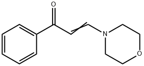 2-Propen-1-one, 3-(4-morpholinyl)-1-phenyl- 구조식 이미지