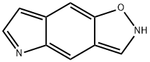 2H-Pyrrolo[2,3-f]-1,2-benzisoxazole(9CI) Structure