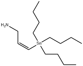 Z-3-(트리부틸스타닐)-2-PROPEN-1-AMINE 구조식 이미지