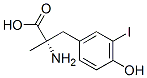 3-iodo-alpha-methyltyrosine Structure