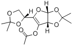 3-O-ACETYL-1,2:5,6-DI-O-ISOPROPYLIDENE-ALPHA-D-ERYTHRO-HEX-3-ENOFURANOSE Structure