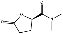 2-푸란카르복사미드,테트라히드로-N,N-디메틸-5-옥소-,(R)-(9CI) 구조식 이미지