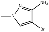 3-AMINO-4-BROMO-1-METHYLPYRAZOLE Structure