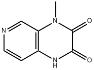 Pyrido[3,4-b]pyrazine-2,3-dione, 1,4-dihydro-4-methyl- (9CI) 구조식 이미지