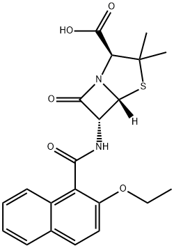 nafcillin Structure