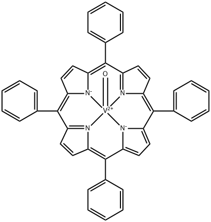 5,10,15,20-TETRAPHENYL-21H,23H-PORPHINE VANADIUM(IV) OXIDE Structure